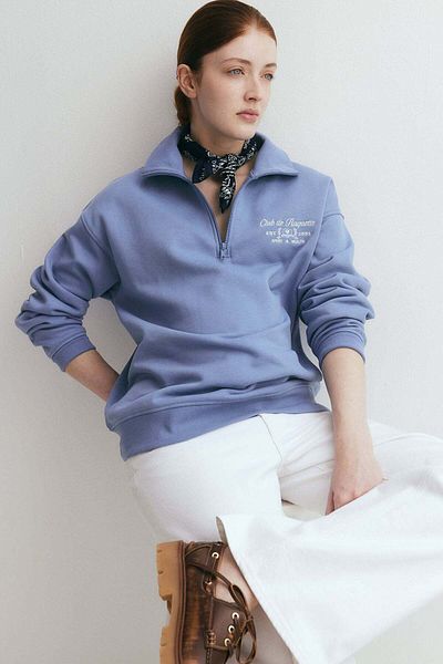 H&M MAMA Zip-top sweatshirt