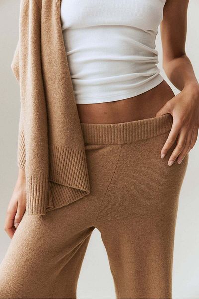 H&M Fine-knit trousers