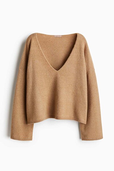 H&M Fine-knit V-neck jumper