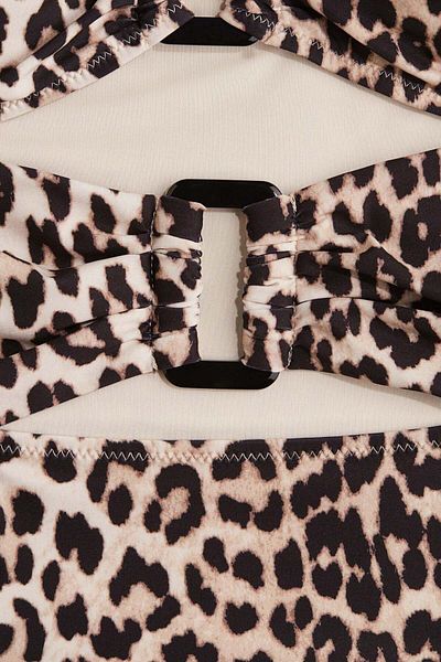 H&M Padded-cup High Leg Swimsuit