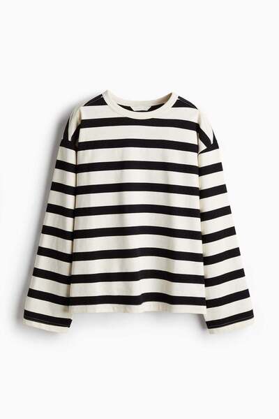 H&M Cotton jersey top