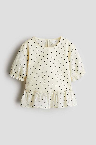 H&M Peplum blouse
