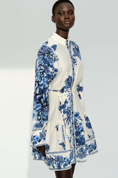 H&M Tie-belt dress