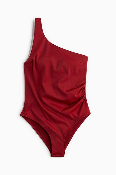 H&M Light Shape One-shoulder Swimsuit