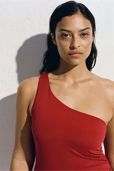 H&M Light Shape One-shoulder swimsuit