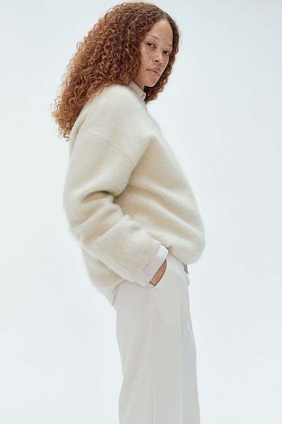 H&M MAMA Wide tailored trousers