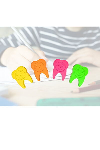 ARTANDSMİLE Diş Şeklinde Silgi / 4 Adet