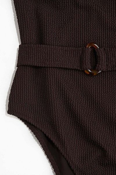 H&M Padded-cup bandeau swimsuit