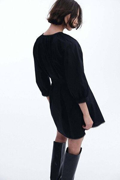 H&M Picot-trimmed dress