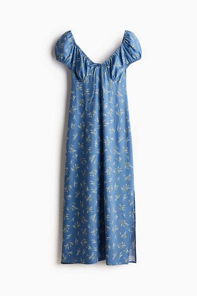 H&M Tie-detail maxi dress