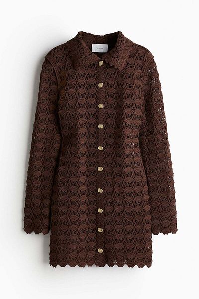 H&M Crochet-look Dress
