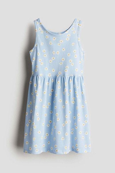 H&M Patterned Cotton Dress