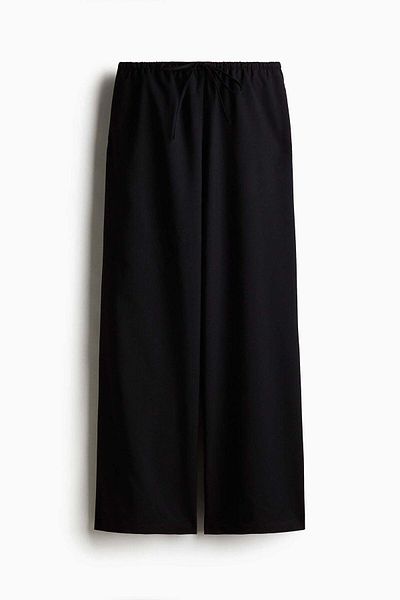 H&M Twill drawstring trousers