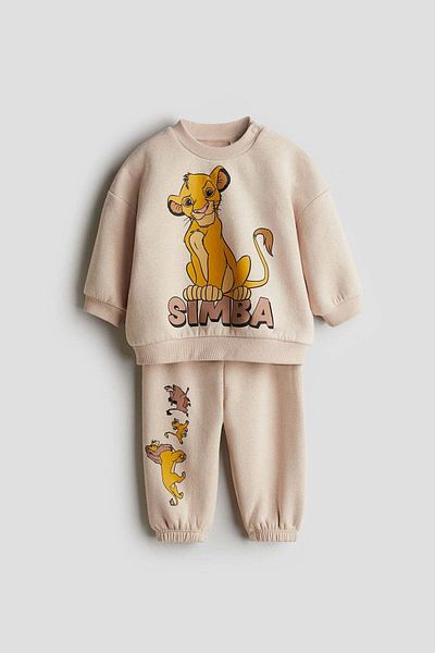 H&M 2-piece Sweatshirt Set