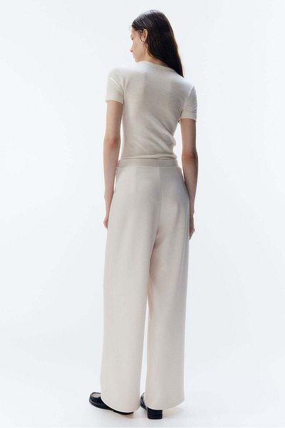 H&M Buckle-detail tailored trousers