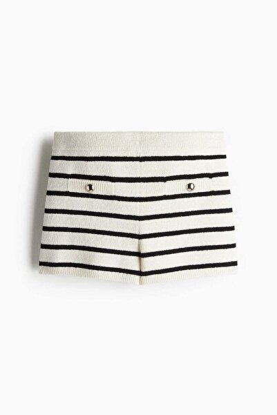 H&M Knitted mini shorts