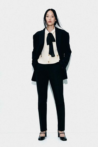 H&M Tie-neck cardigan