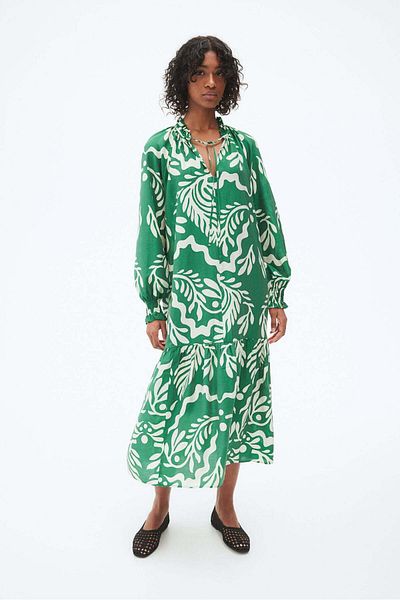 H&M Frill-collar dress
