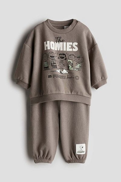 H&M 2-piece sweatshirt set