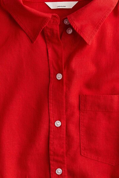 H&M Linen-blend shirt