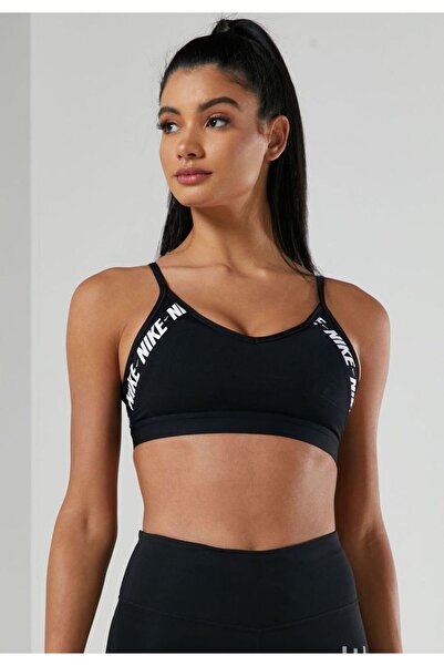 Nike Kadın Indy Logo Destek Spor Sütyeni Dri-fit Db4639-010