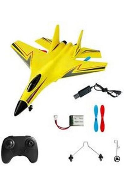 AWH Aquard Duck RC Airplane Remote Control Plane with Gyroscope(Yellow)