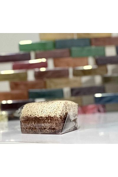 SABUNCU BABA Natural Misk Amber Pumpkin Fiber Soap