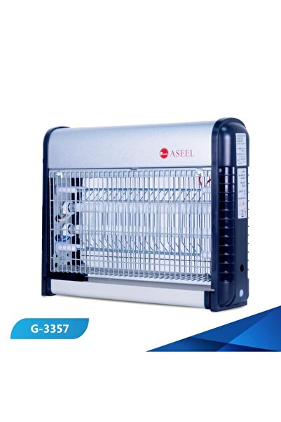 ASEEL مصيدة البعوض الكهربائية LED الفضية الأصلية، مقاس 2*8 سم