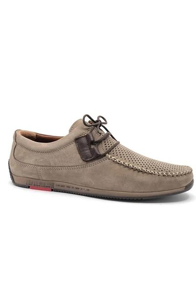 JAMES FRANCO Jf-5092l Ανδρικά Γνήσια Δερμάτινα Nubuck Marine Casual Παπούτσια