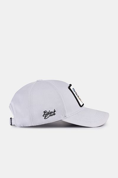 BlackBörk Şapcă de baseball albă cu logo V1 Six Dogs