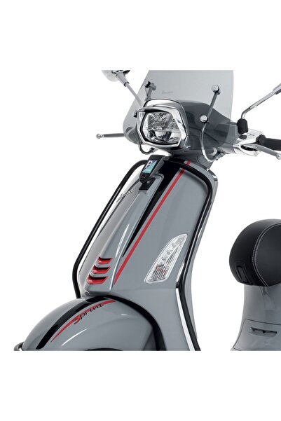 Vespa Primavera/sprint Ön Yan Koruma Demiri *mat Siyah* (2014- ) / Pıaggıo