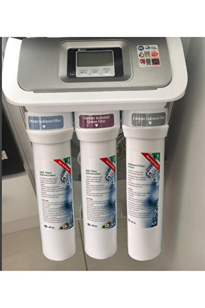 As Water Ihlas Aura Cebilon Unique Dijital Su Arıtma Cihazı Uyumlu 5'li Filtre Seti Vontron Membranlı
