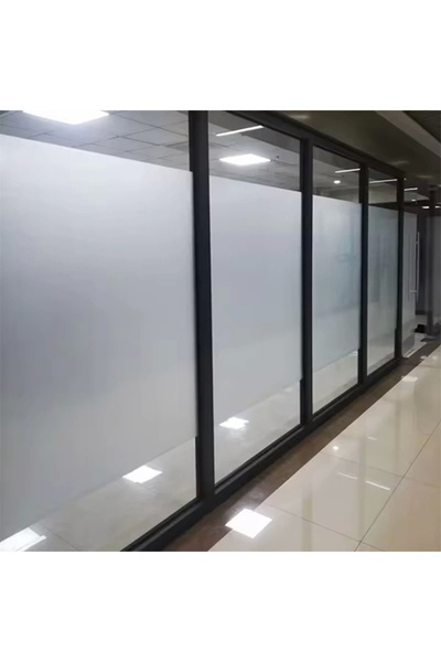 Yenimiyeni Cam Kumlama Folyosu Buzlu Cam Filmi 60 Cm x 5 Mt