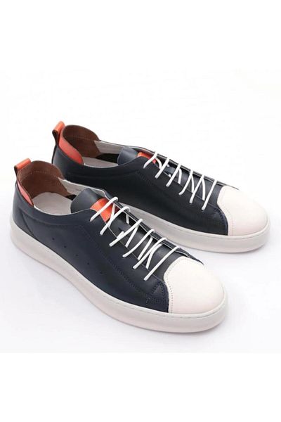 JAMES FRANCO Jf-5580 Men's Genuine Soft Leather Premium Sneaker Shoes
