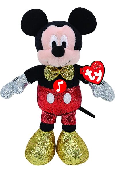 TY Disney Mickey S.Sparklered With Sound Medium