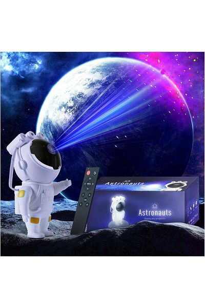 AWH Astronaut Projector – Space Projector for Bedroom, Star Night Light, Galaxy Lights, Aesthetic