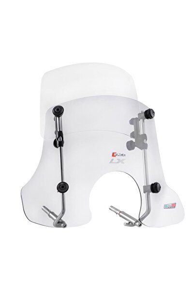 Vespa LX 50-150ccm Ön Cam Asansörlü *Füme-Şeffaf* (2005-2014) / FACO