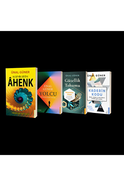 Destek Yayınları Ünal Güner Set - Ahenk - Yolcu - Kaderin Kodu - Güzellik Tohumu
