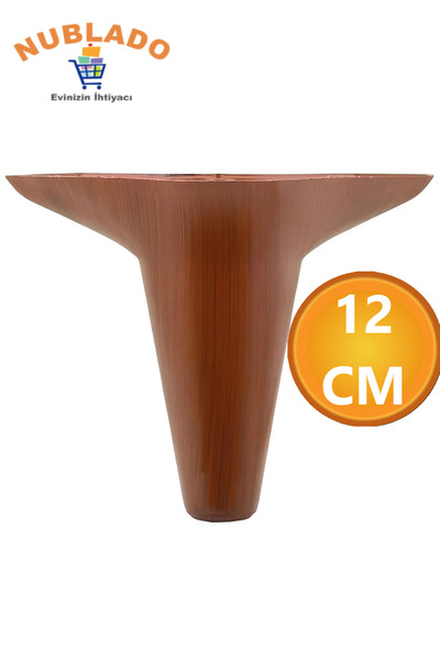 NUBLADO Aspen Luxury Furniture Sofa Armchair Tv Unit Base Riser Leg Feet 12 cm Wooden Patterned Leg.