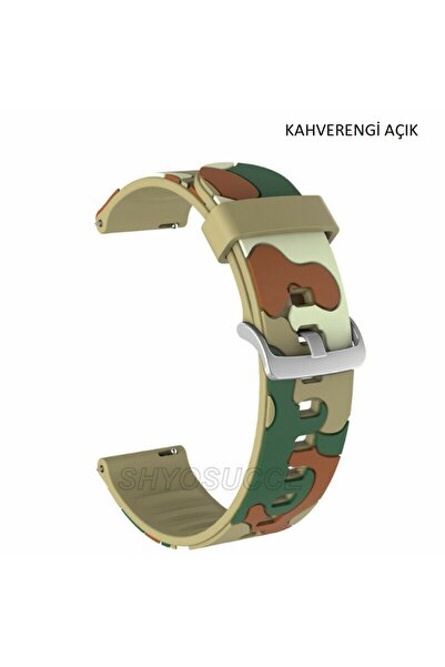 Techmaster Samsung Gear Watch 3 41mm Active 2 40 44mm Uyumlu Kamuflaj Kordon ...