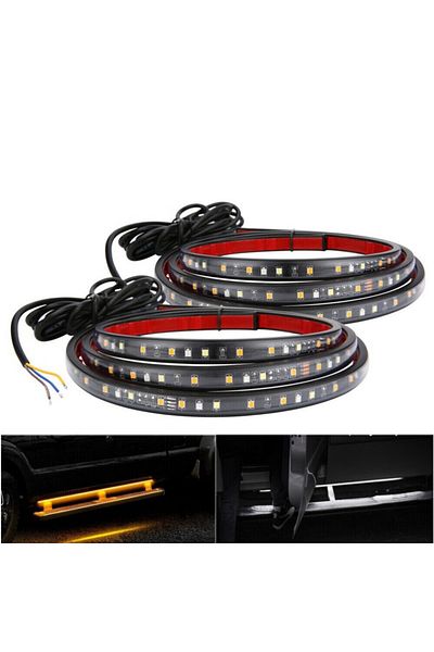 Techmaster Pick Up Off Road Caravan Suv Side Step LED with DRL Signal 150cm