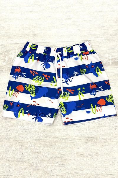 My Kids Wear Pantaloni scurți de baie pentru copii din țesătură parașută