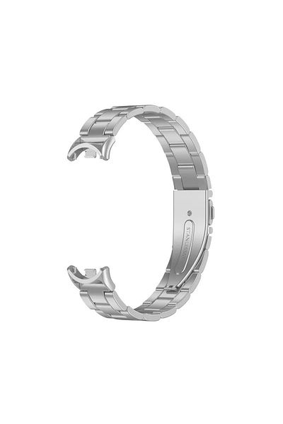 Techmaster حزام حبل من الفولاذ المقاوم للصدأ متوافق مع Xiaomi Mi Band 8 9 10