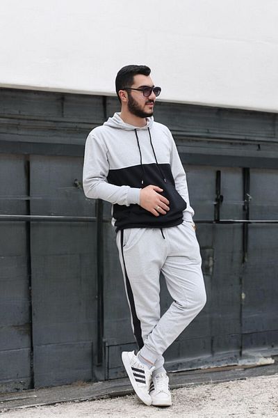 Merry Store Σετ φόρμας Unisex 2 Thread Seasonal Comfortable Fit