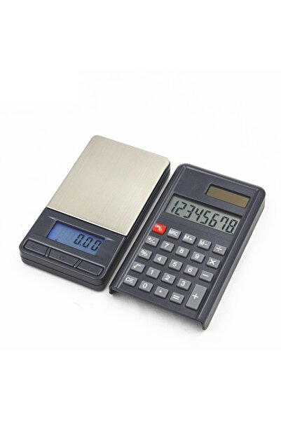 Techmaster Dijital Hassas Hesap Makinalı Cep Terazisi Tartı 500gr/0,01gr