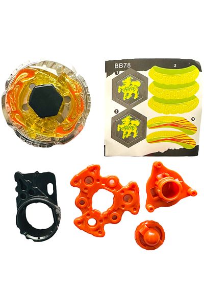 RAPIDITY Bb78 Beyblade Metal Fusion Rock Giraffe (Zurafa) + 158-29