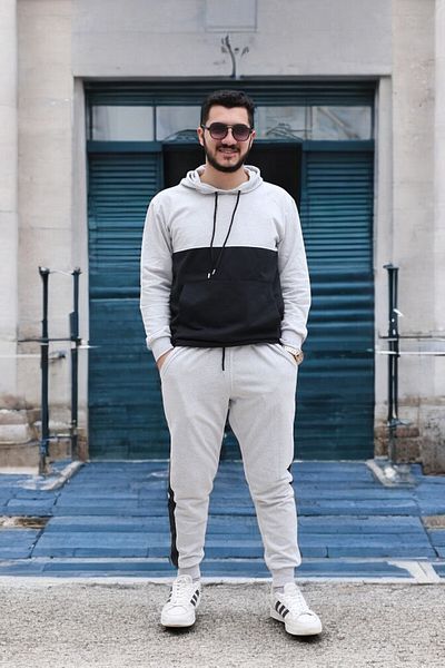 Merry Store Σετ φόρμας Unisex 2 Thread Seasonal Comfortable Fit