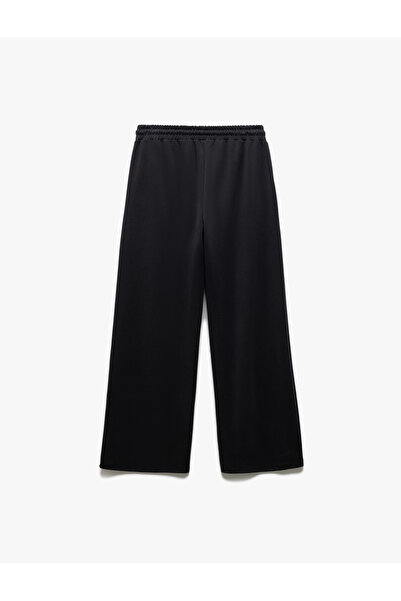 Koton Beli Bağlamalı Cepli Modal Geniş Paça Eşofman Altı