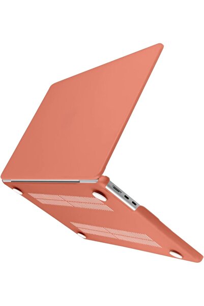 Techmaster Macbook Air M2 M3 M4 13.6 A2681 A3113 A3240 Uyumlu Cream Kılıf Kap...