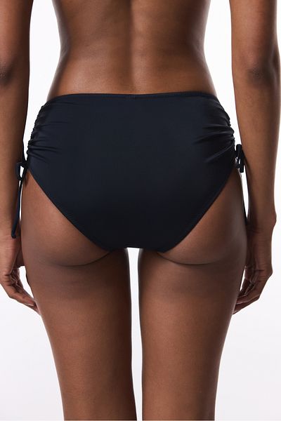Penti Schwarzer Bikini-Boden mit hohem Ring